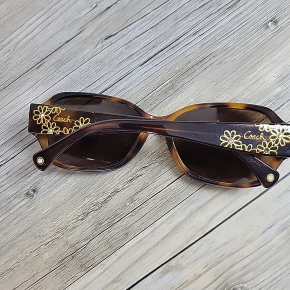 Coach Sunglasses HC8011B L022 Reese 5040/13 Havana Brown Floral Frames Only - Picture 9 of 11